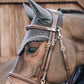 Kentucky Horsewear Vliegenmuts Lang Stone & Pearl grijs