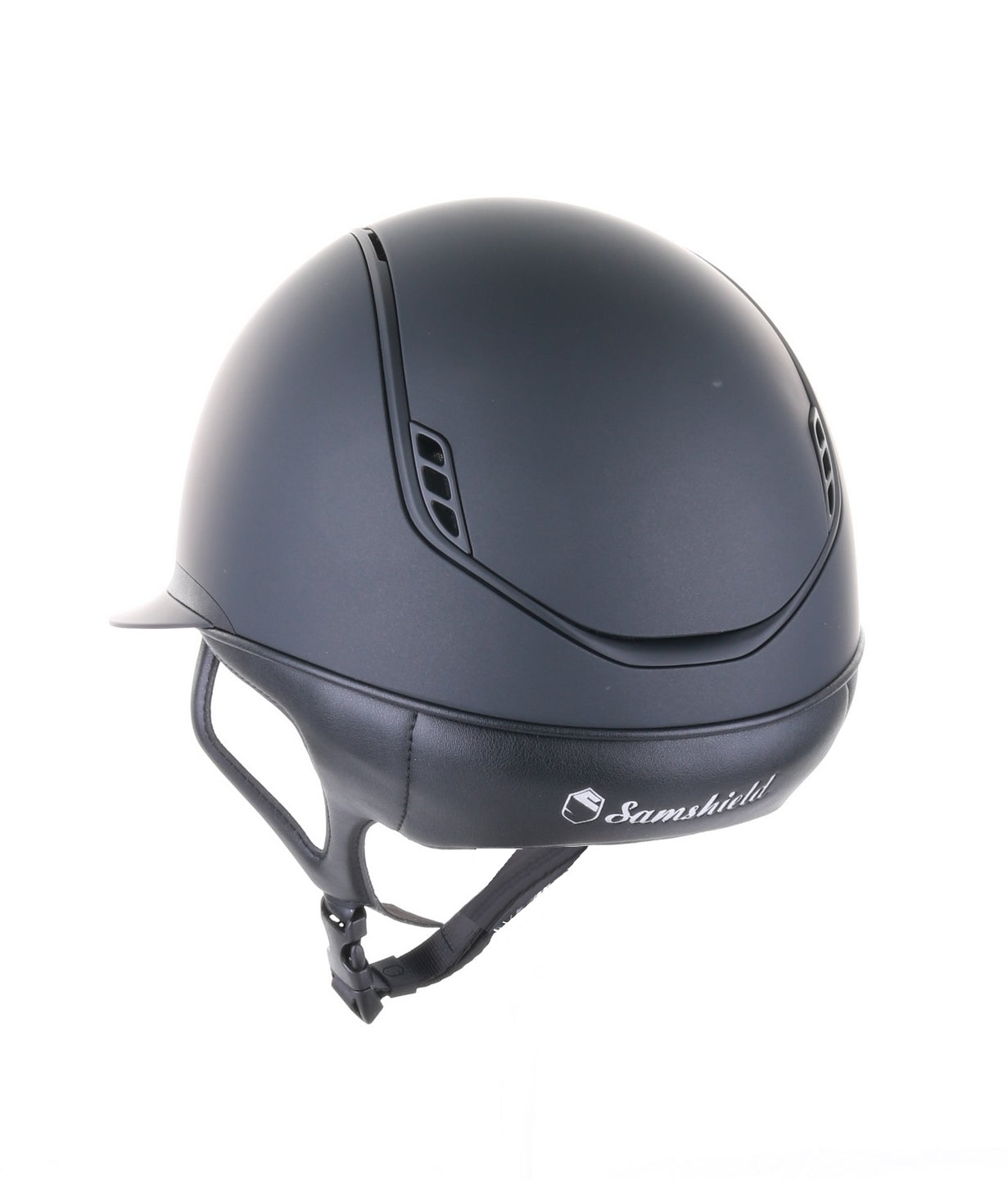Samshield 2.0 Paardrijhelm Miss Shield Shadowmatt Dark Line Zwart