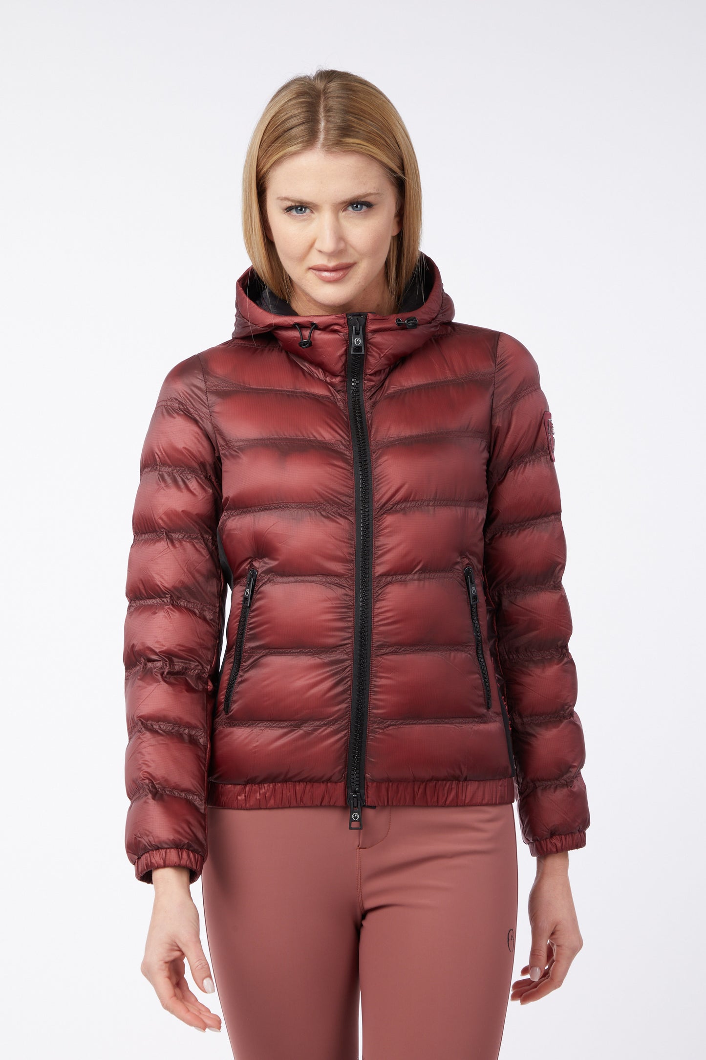 Vestrum padded jas dames Pusan Dark Mauve