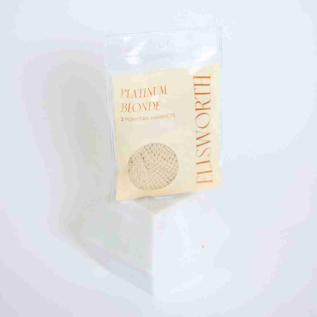 Ellsworth haarnetje Platinum Blond (set van 2 stuks)