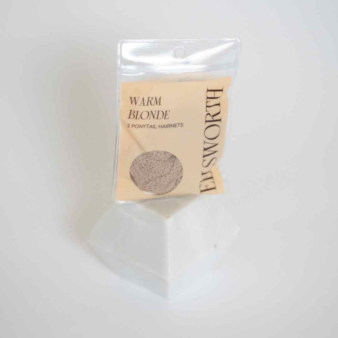 Ellsworth haarnetje Warm Blond (set van 2 stuks)