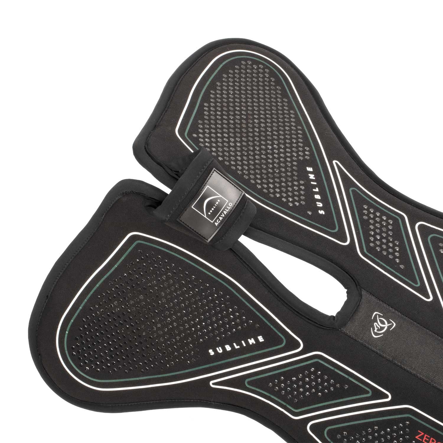 Acavallo Sublime Zero Impact Withers Free Pad zadelonderlegger zwart