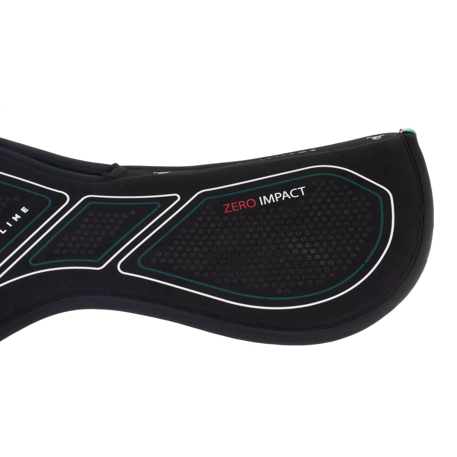 Acavallo Zero Impact Withers Free half pad zadelonderlegger zwart