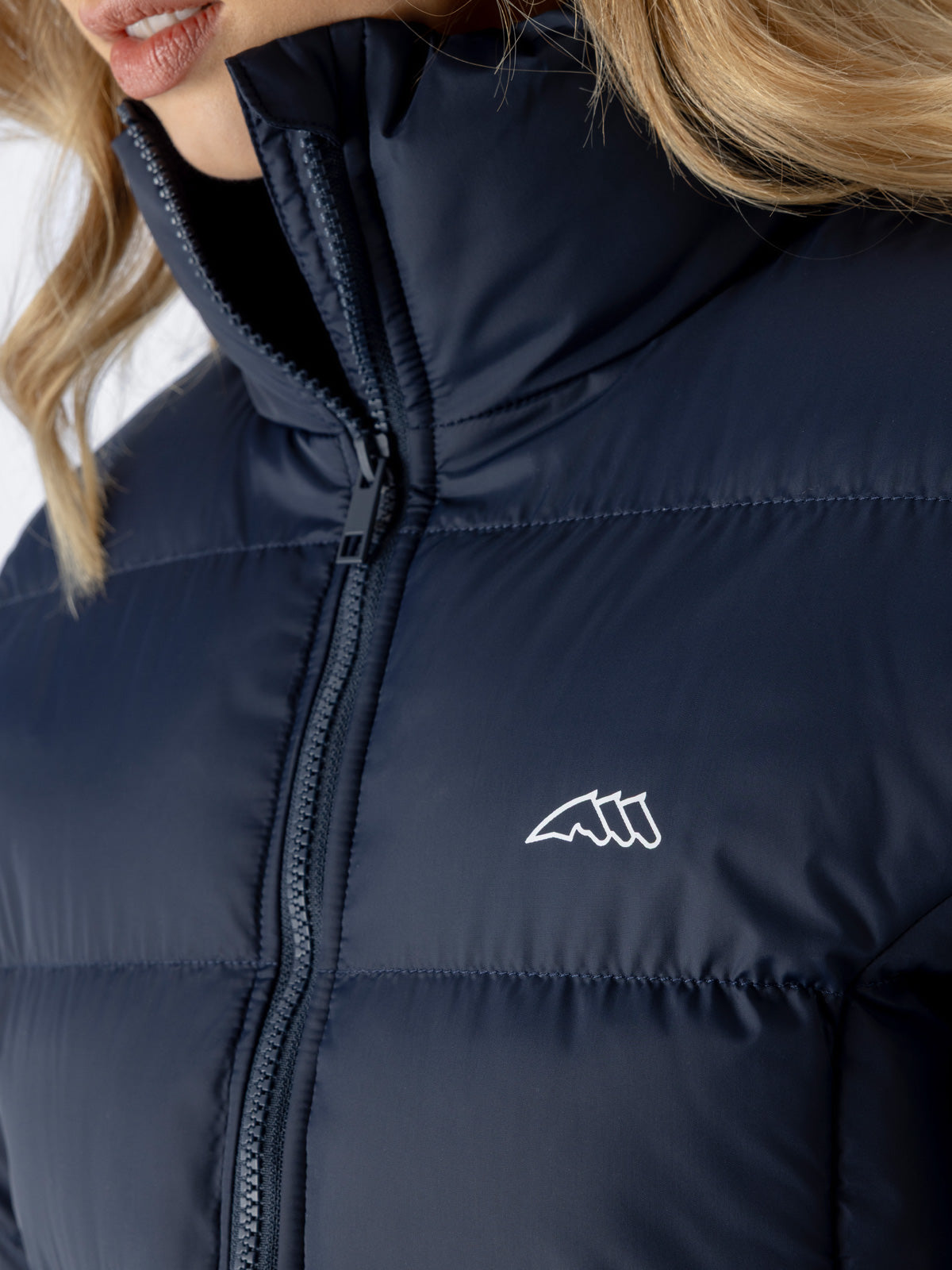 Equiline Veste Matelassée Femme Eqesatek Navy