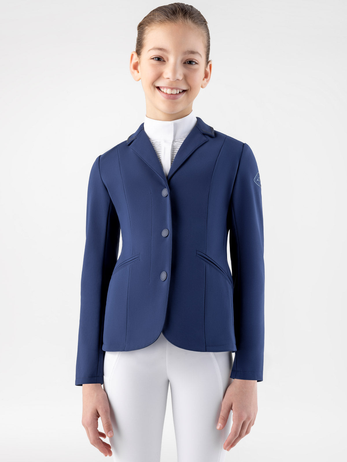 Equiline Wedstrijdjasje meisjes Ciac Navy