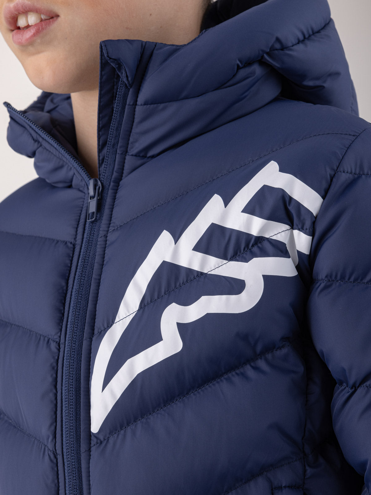 Equiline Gewatteerde Jas jongens Cino Navy
