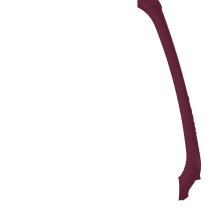 Flex-On Removable Arm set Iron S Stijgbeugels Plum