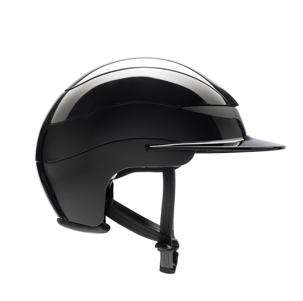 Equiline Paardrijhelm Xanto Gloss Zwart