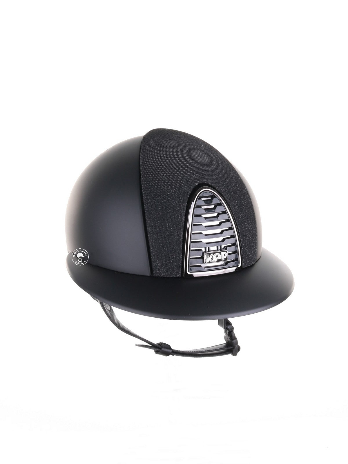Kep Italia Paardrijhelm Cromo 2.0 Matt Polo Klep Zwart Mirror Black Frame Galassia Insert