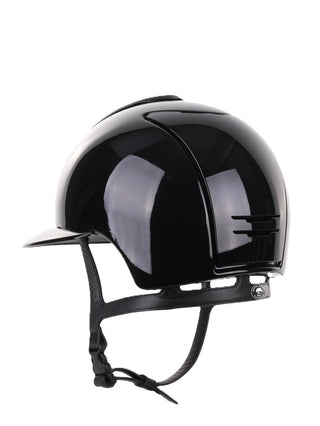 Kep Italia Paardrijhelm Cromo 2.0 Polish Polo Klep Zwart