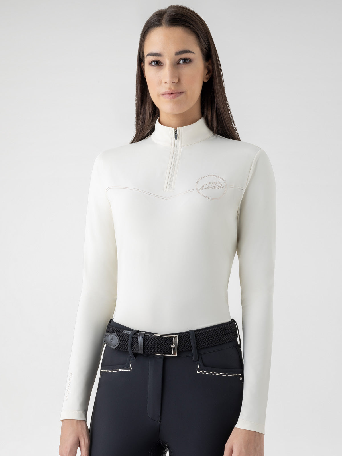 Equiline Trainingsshirt second skin dames Equost Tofu