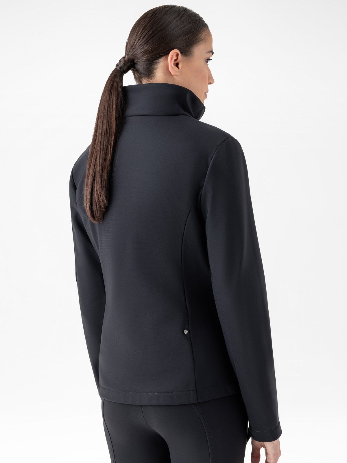 Equiline Dames Airbag Compatible Softshelljas Entrec Zwart