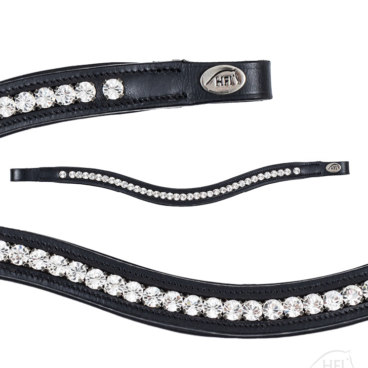 HFI Frontriem Strass Padded Wave