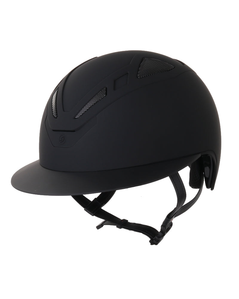 Suomy paardrijhelm Apex HNT Lady Black matt