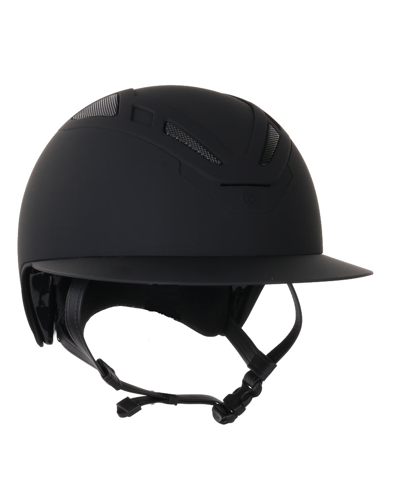 Suomy paardrijhelm Apex HNT Lady Black matt