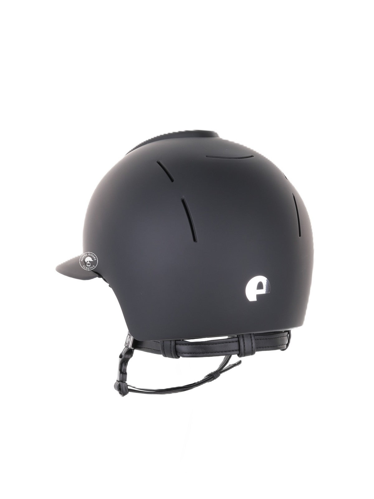 Kep Italia Paardrijhelm Smart Textile Polo Klep Zwart