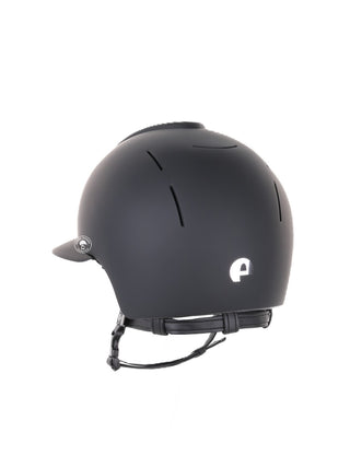 Kep Italia Paardrijhelm Smart Textile Polo Klep Zwart