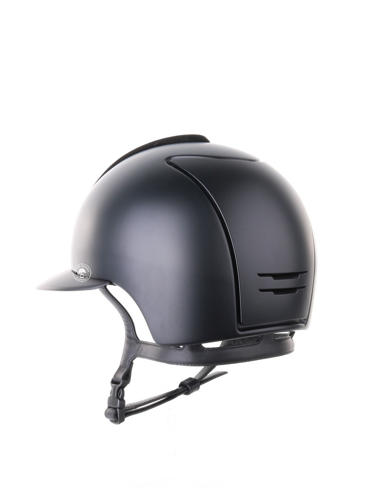 Casque Kep Italia Cromo 2.0 Textile Polo Noir Suede Insert