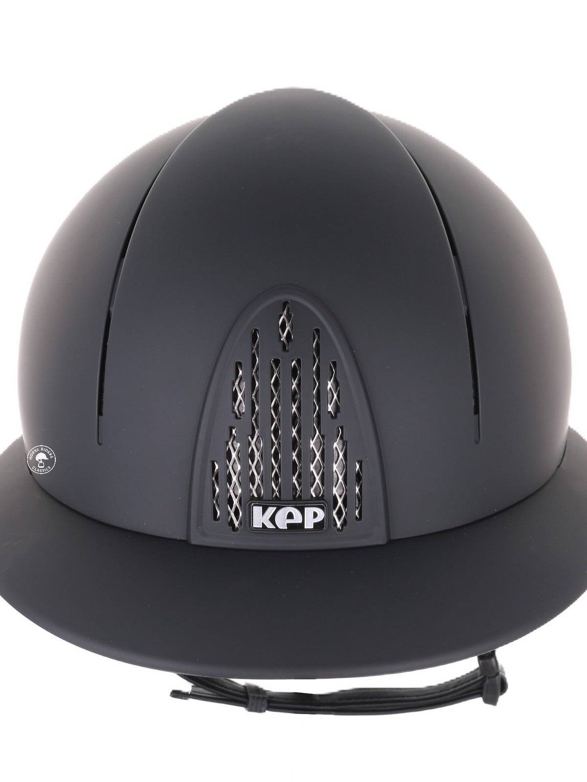 Kep Italia Paardrijhelm Smart Textile Polo Klep Zwart