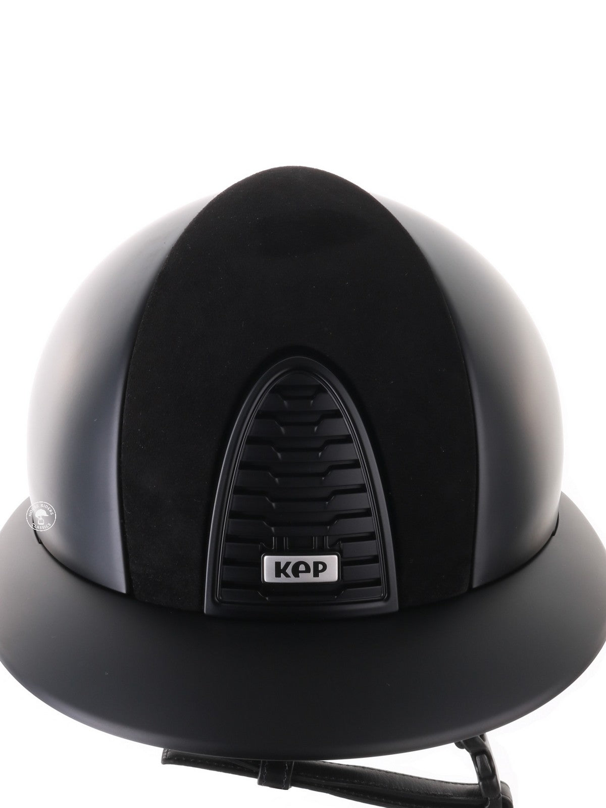 Casque Kep Italia Cromo 2.0 Textile Polo Noir Suede Insert