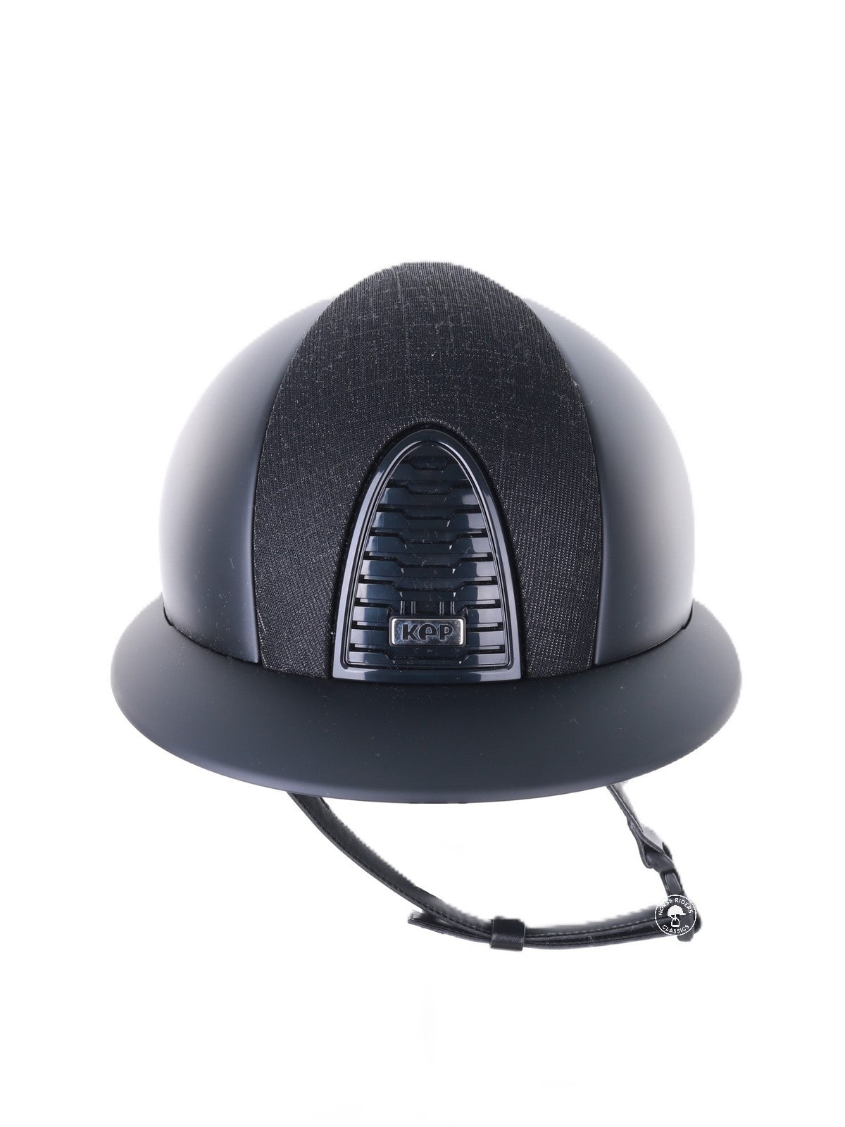 Kep Italia Paardrijhelm Cromo 2.0 Matt Polo Klep Zwart Galassia Black