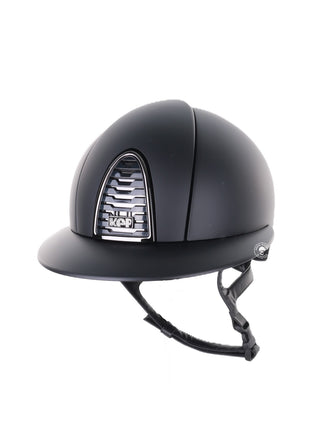 Kep Italia Paardrijhelm Cromo 2.0 Matt Polo Klep Zwart Mirror Black Frame