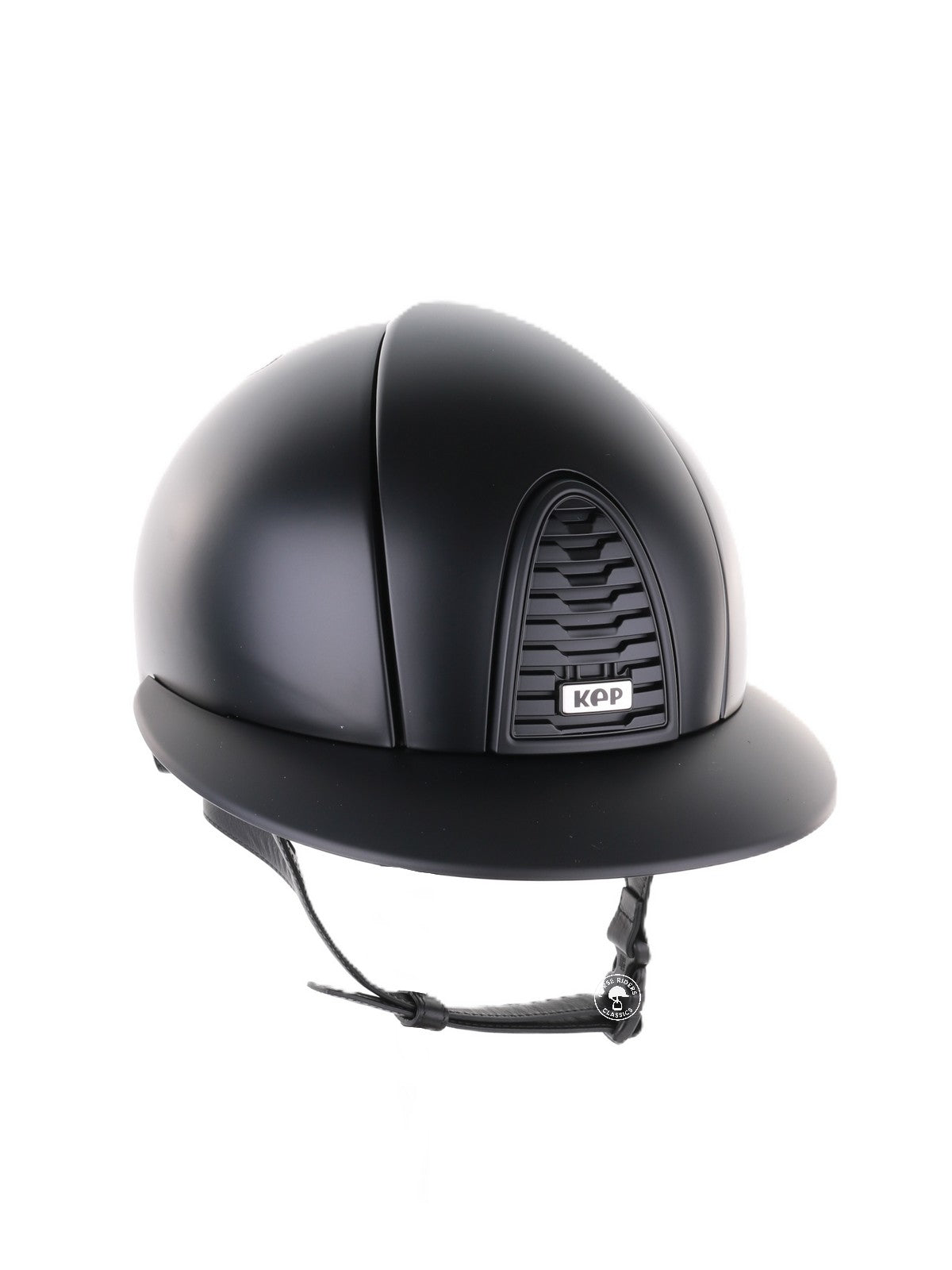 Kep Italia Paardrijhelm Cromo 2.0 Textile Polo Klep Zwart