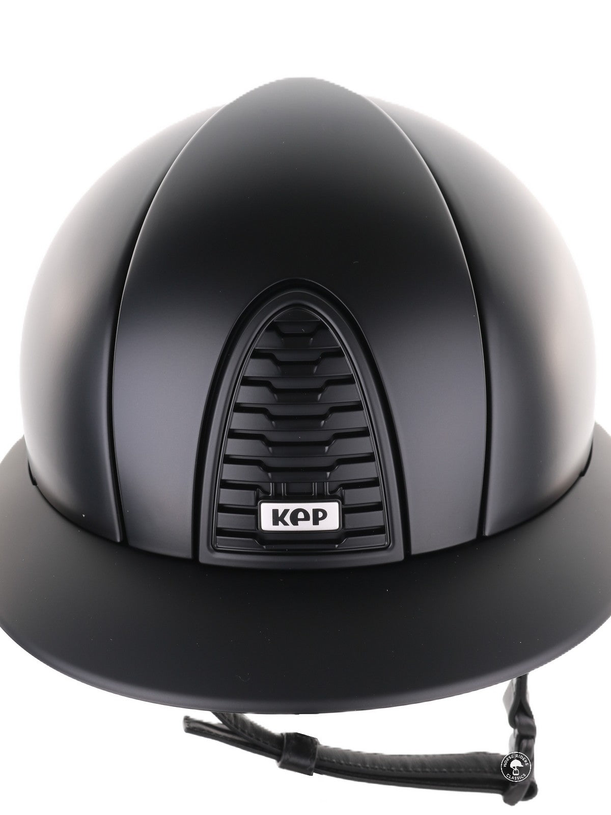 Kep Italia Paardrijhelm Cromo 2.0 Textile Polo Klep Zwart