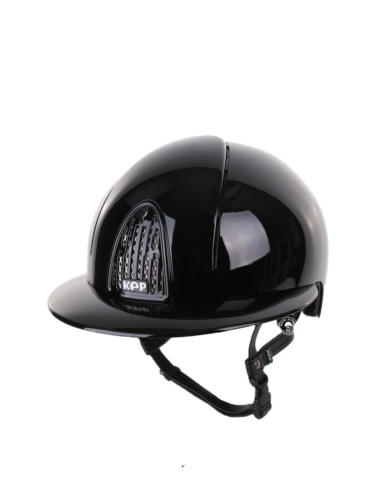 Kep Italia Paardrijhelm Smart Polish Polo Klep Zwart