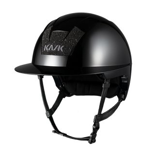 Kask Kooki Lady Shine Swarovski Carpet Zwart
