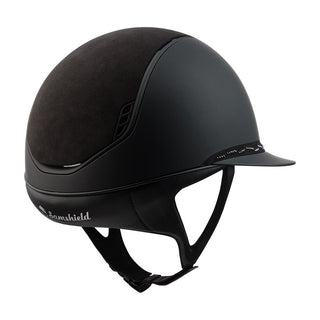Samshield 2.0 Paardrijhelm Miss Shield Shadowmatt Flower Swarovski Zwart