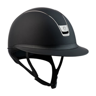 Samshield 2.0 Paardrijhelm Miss Shield Shadowmatt 5 crystals Zwart