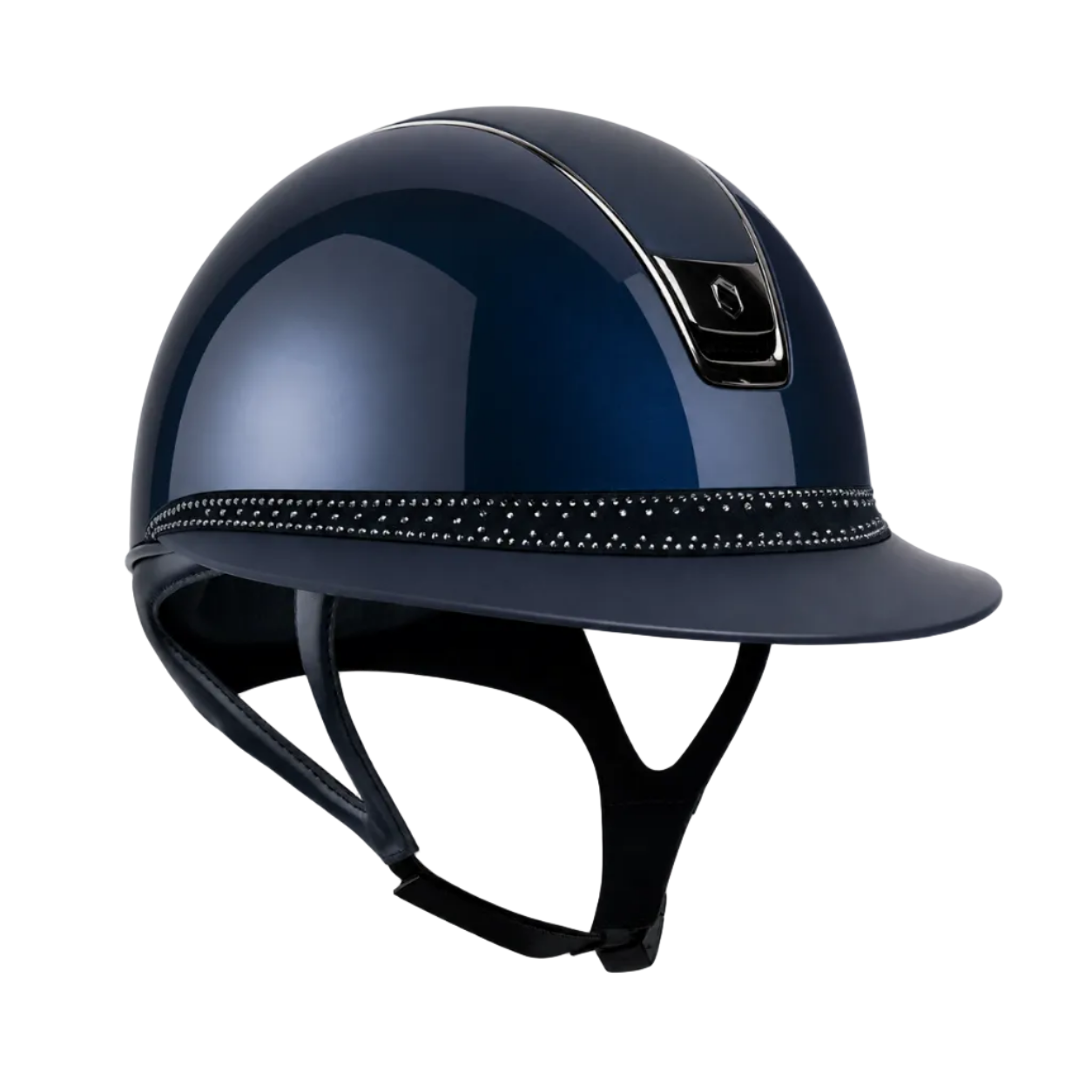 Samshield 2.0 Paardrijhelm Miss Shield Shadowglossy Tiara FB Navy Navy
