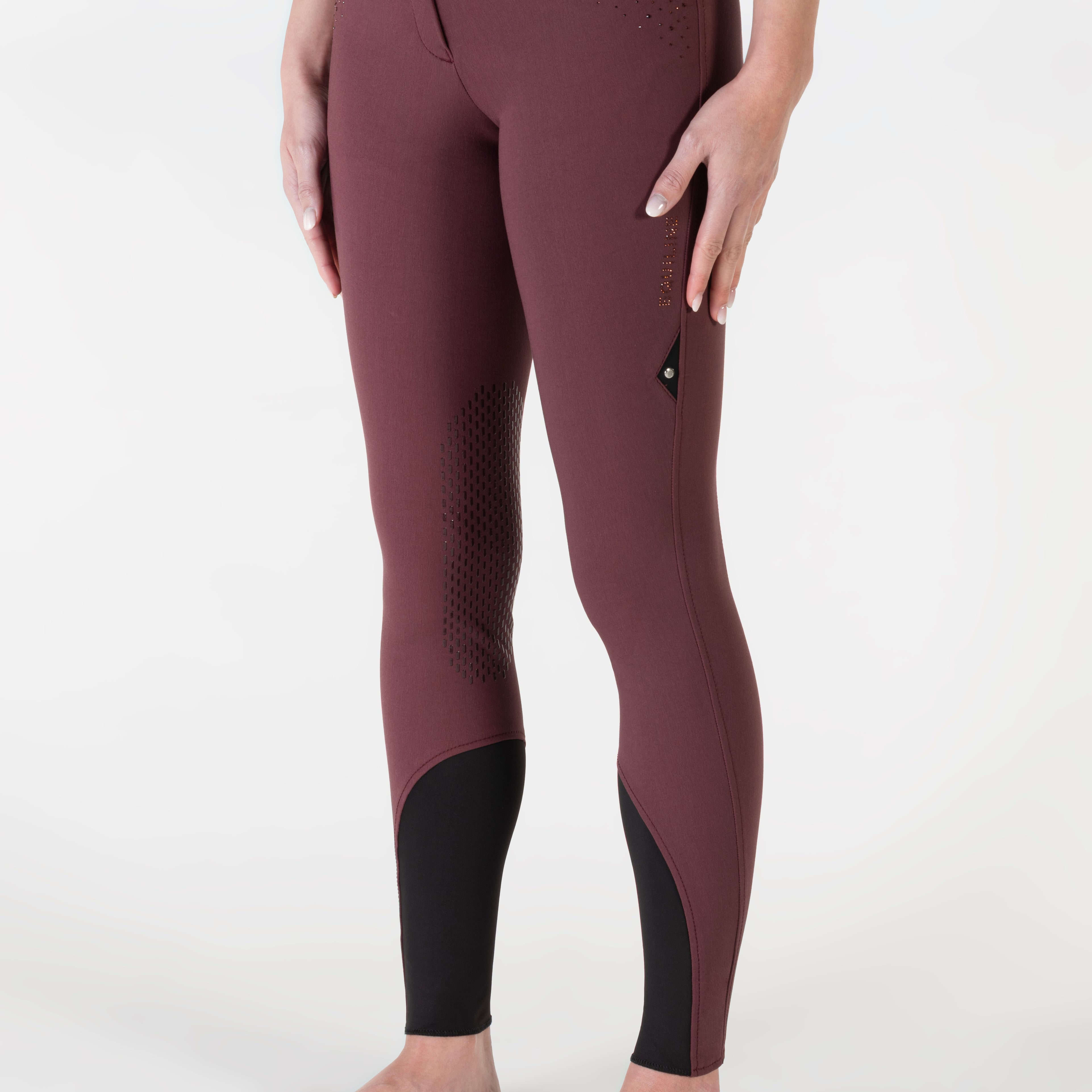 Equiline rijbroek dames knie grip Eqash Strass Port Royale