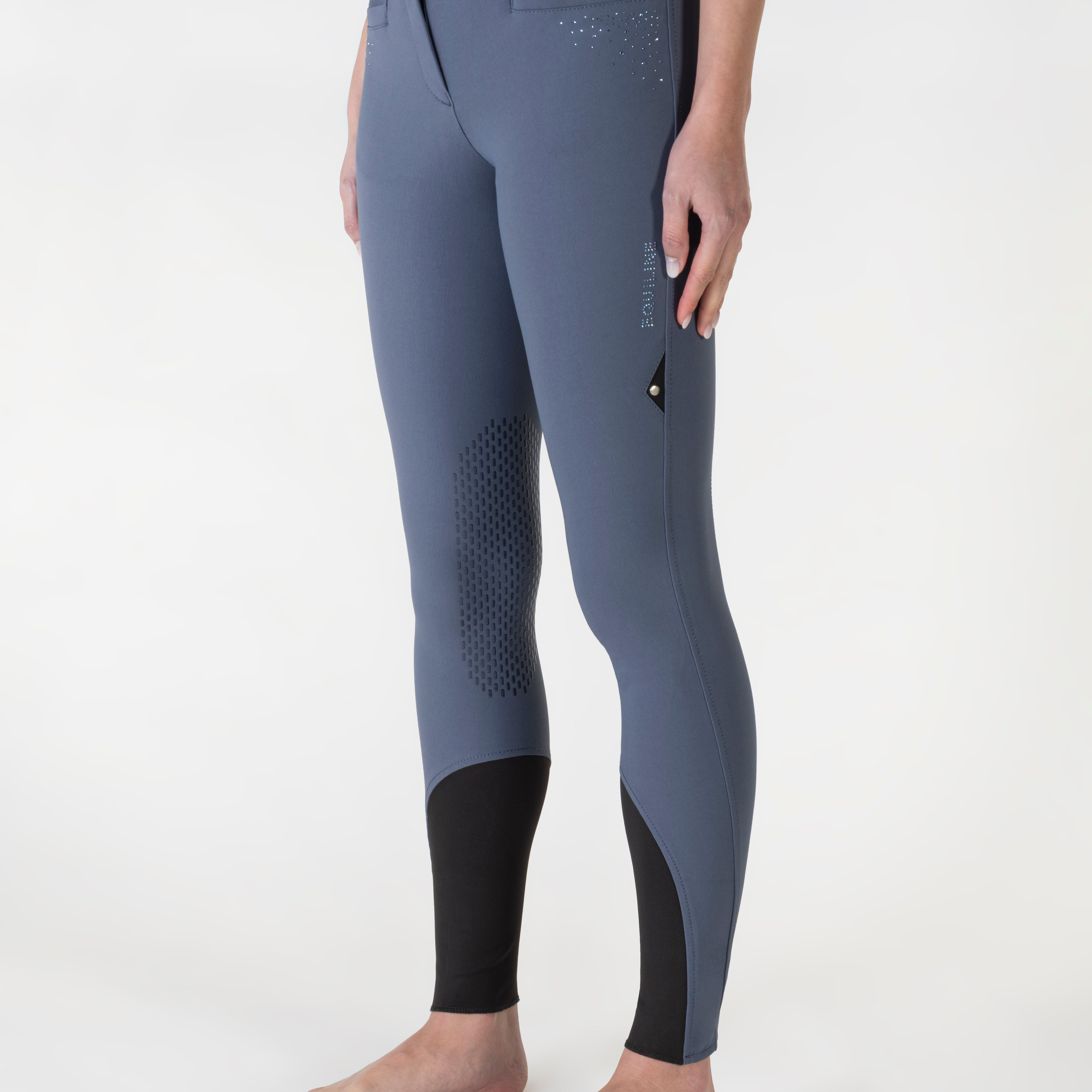 Equiline rijbroek dames knie grip Eqash Strass Avio