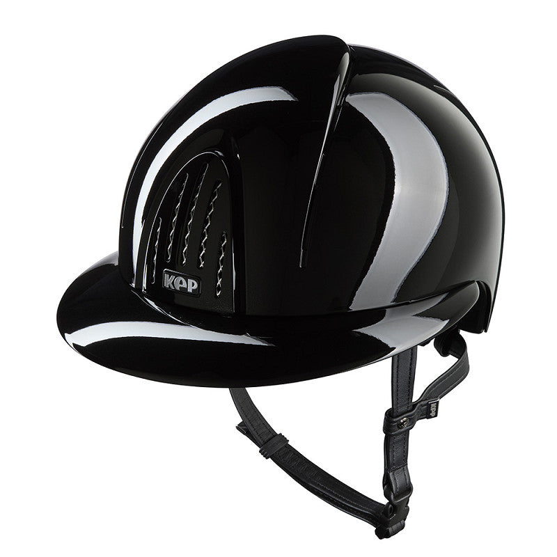 Kep Italia Paardrijhelm Smart Nova Polish Polo Klep Zwart