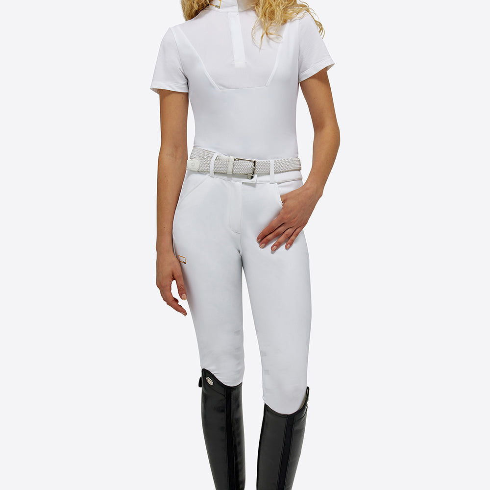 RG wedstrijdshirt jersey korte mouw dames wit Wit Medium