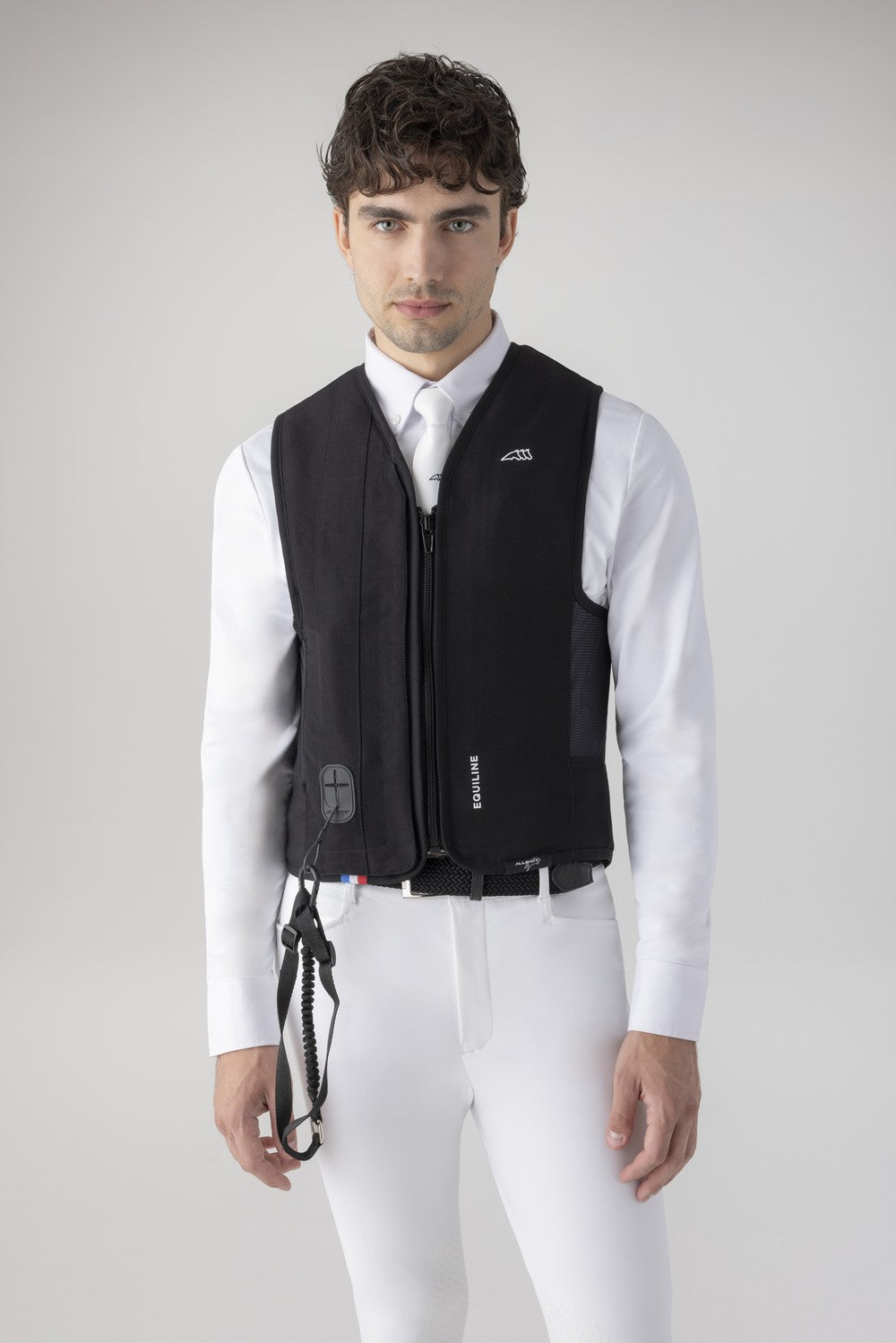 Equiline airbagvest unisex Belair Zwart