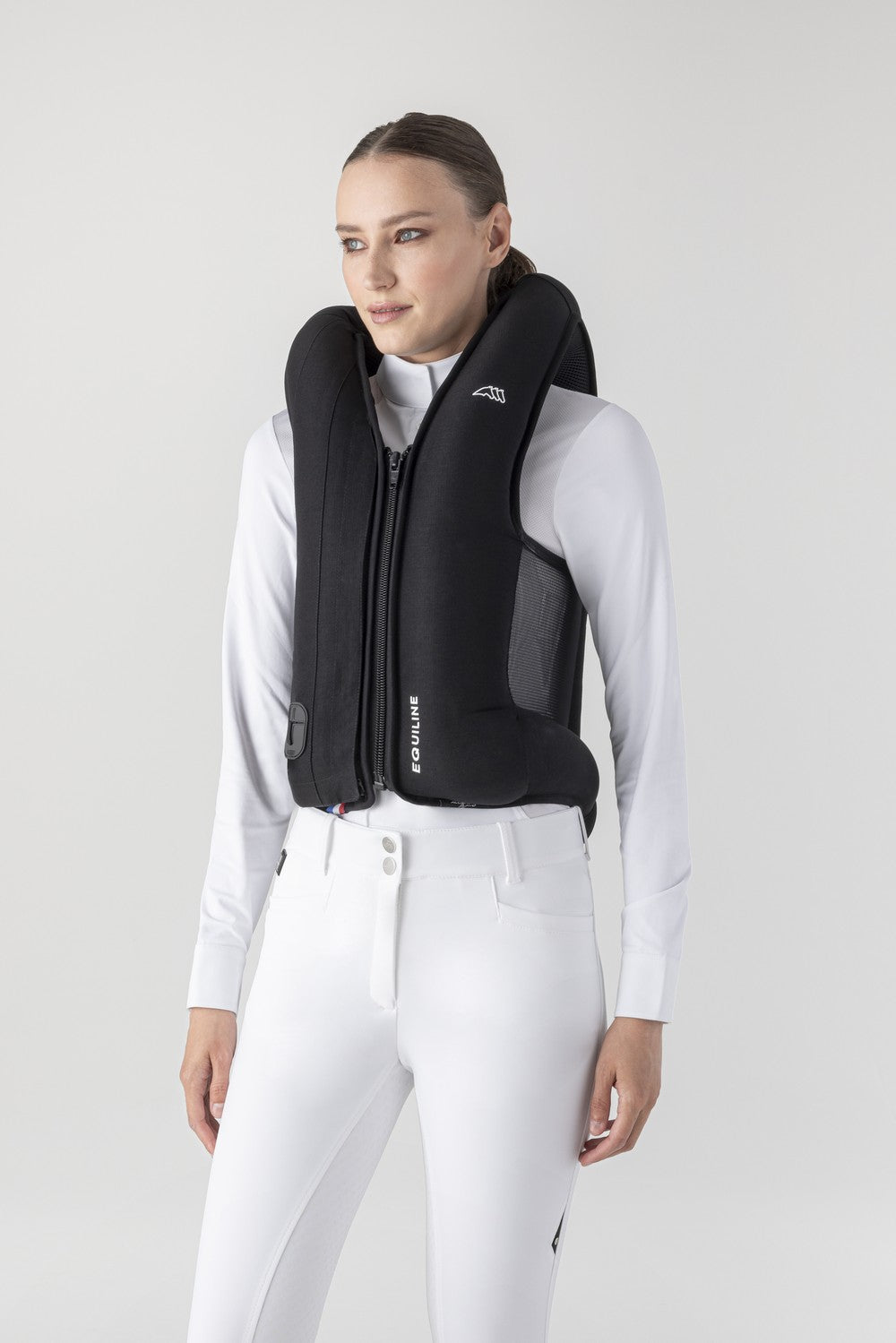 Equiline airbagvest unisex Belair Zwart