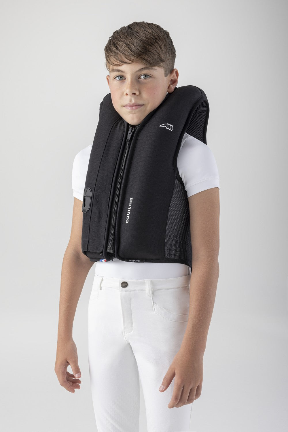 Equiline airbagvest Kids Zwart