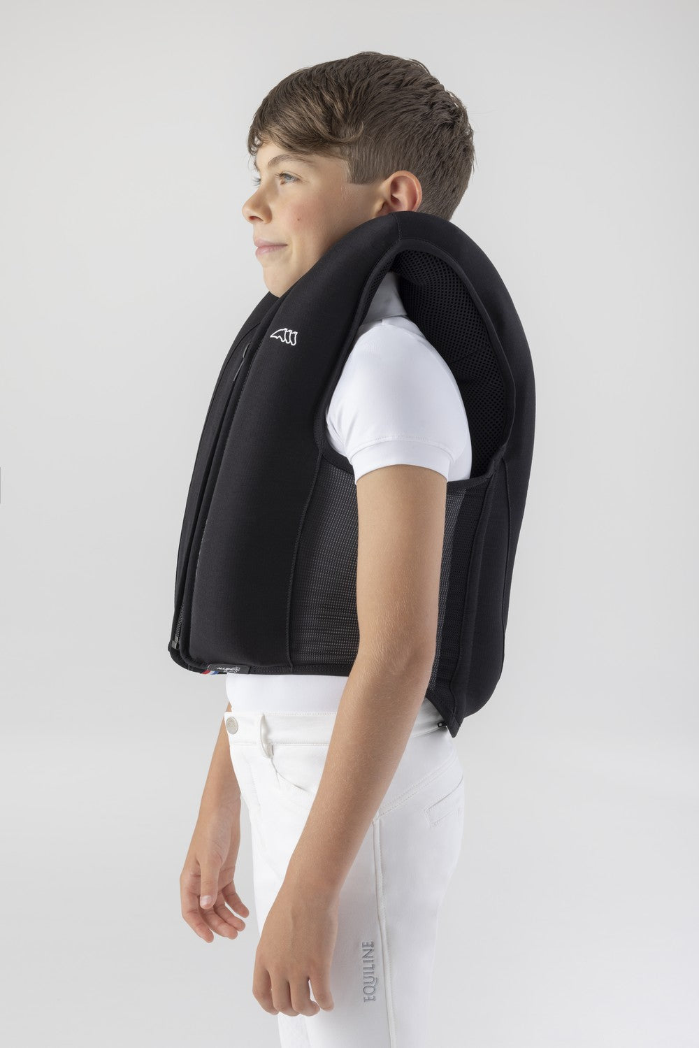 Equiline airbagvest Kids Zwart