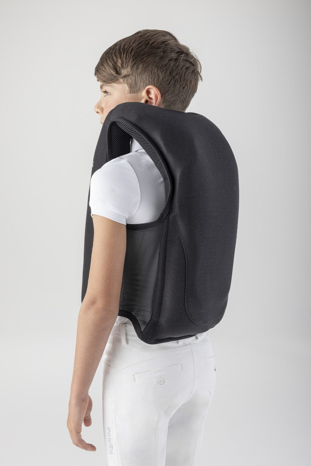 Equiline airbagvest Kids Zwart