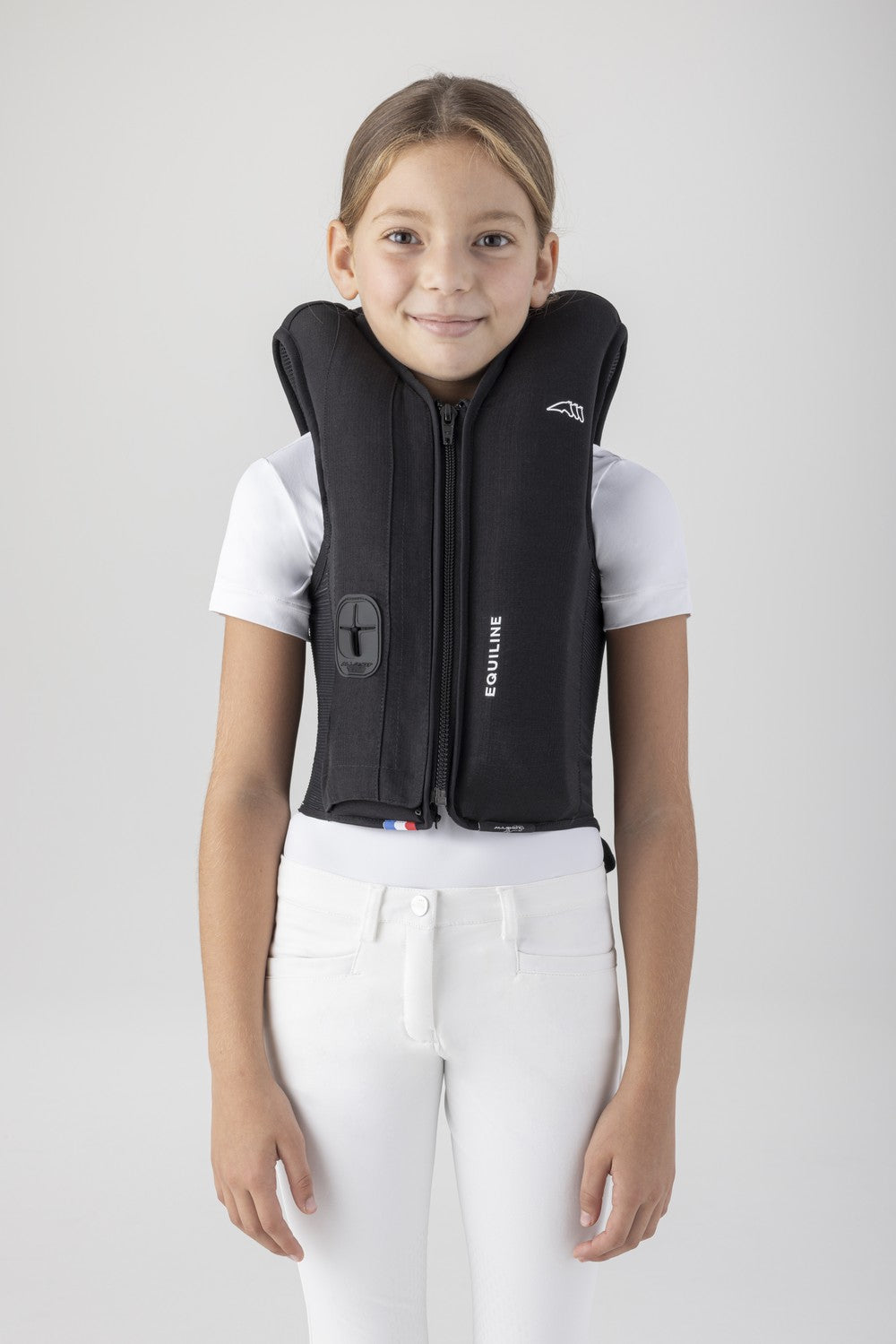 Equiline airbagvest Kids Zwart