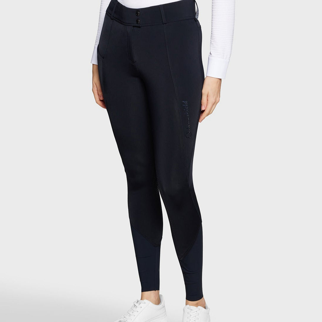 Samshield Rijbroek Knie Grip Dames Tamara Winter Navy Navy