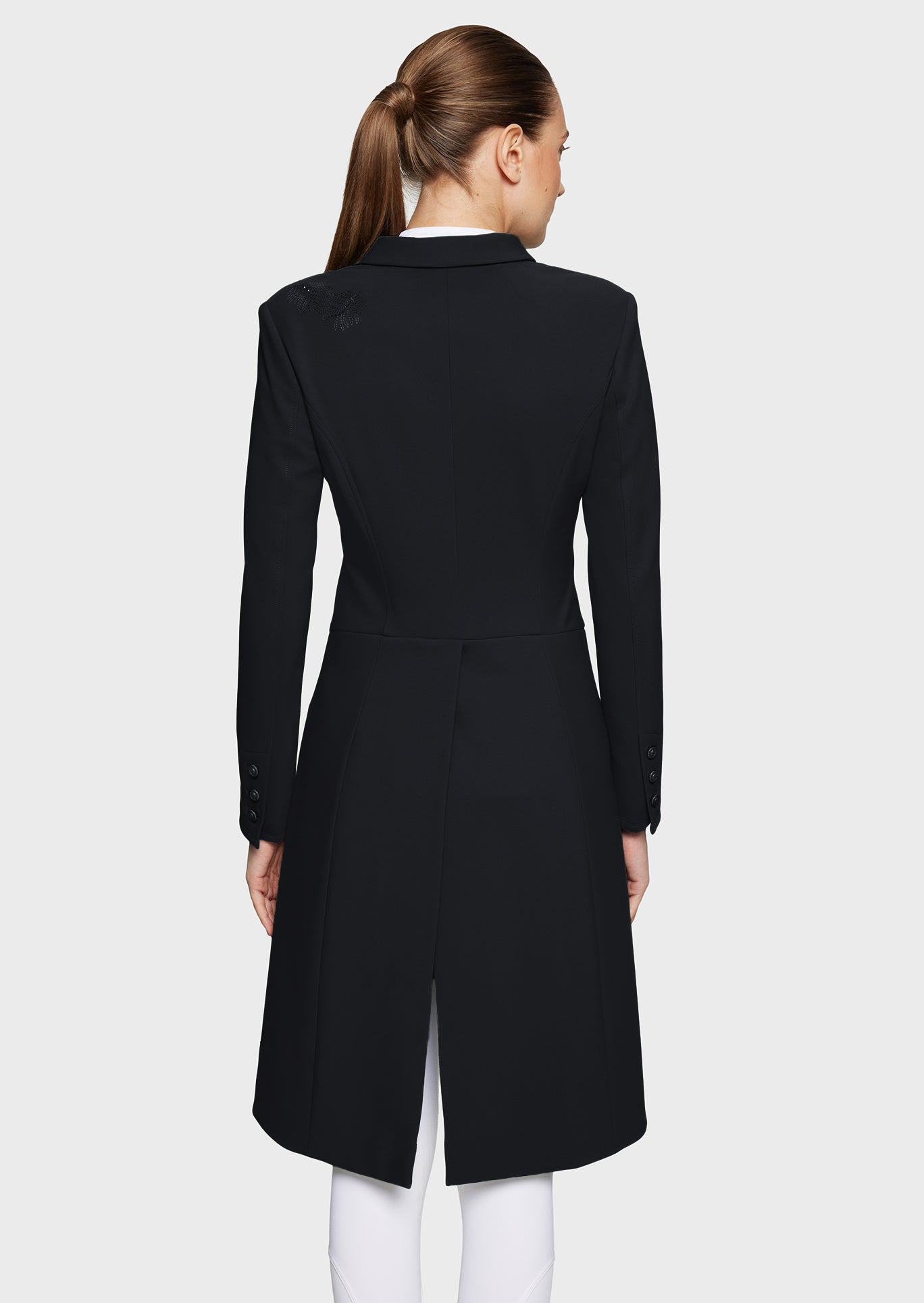 Samshield slipjas wedstrijdjasje Dames Crystal Ferna Zwart