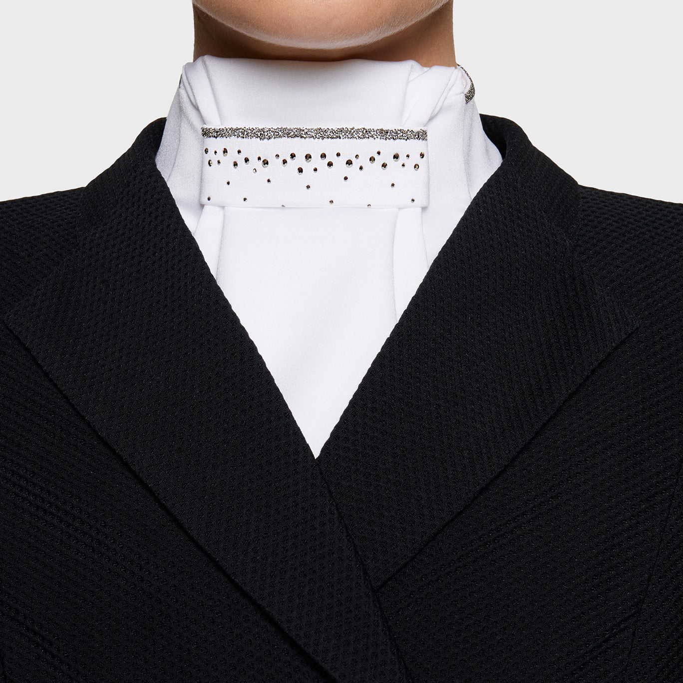 Samshield Plastron Crystal Fabric Metal Eclipse Wit