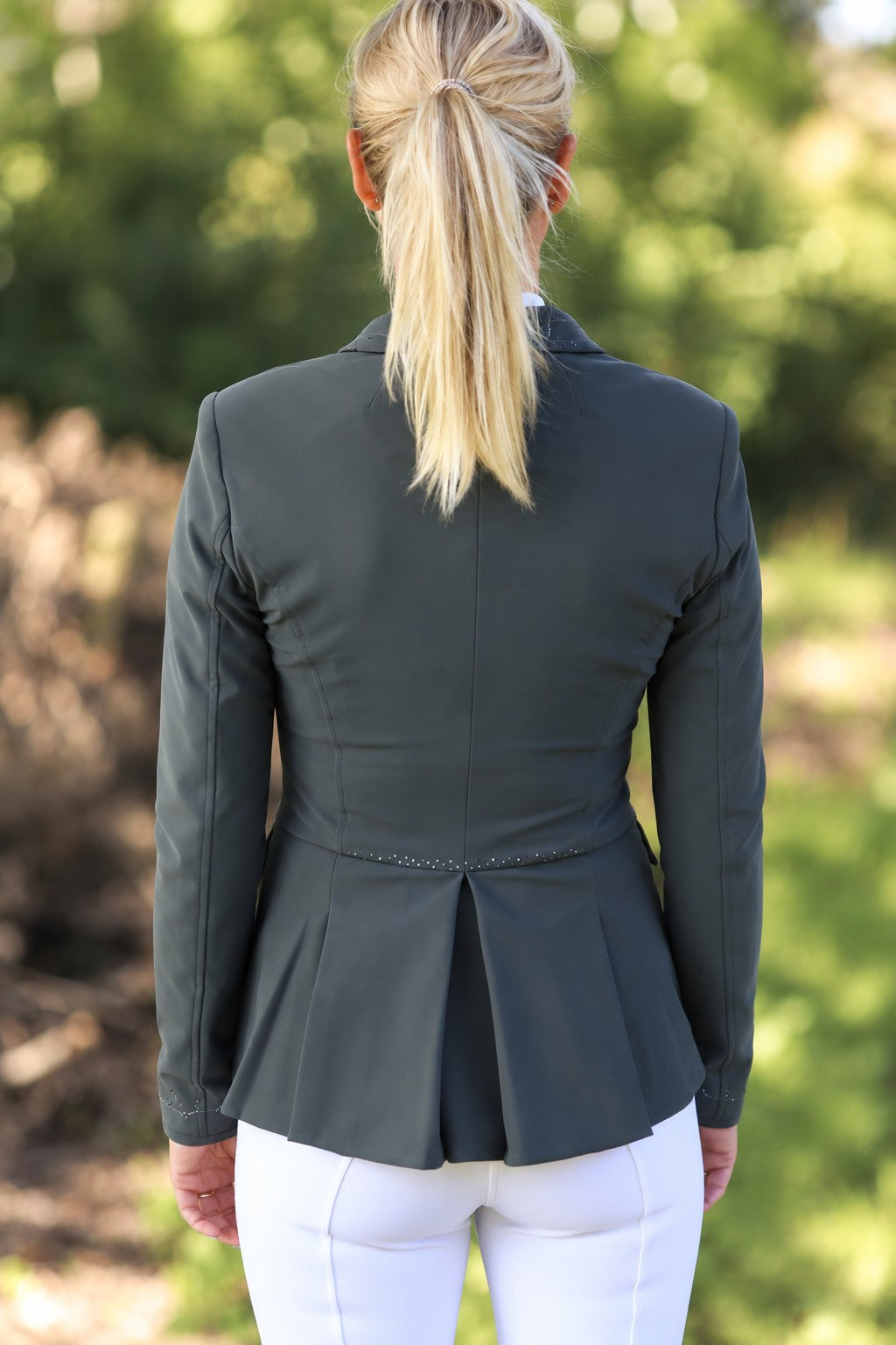 Samshield Paardrijjasje Dames Victory Floral Dark Forest
