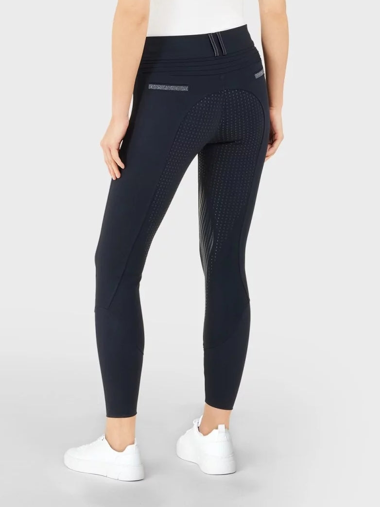 Samshield Rijbroek Full Grip Dames Clara Hoge Band Navy