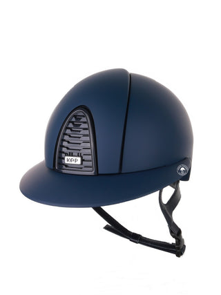 Kep Italia Paardrijhelm Cromo 2.0 Matt Polo Klep Blauw RAW Frame
