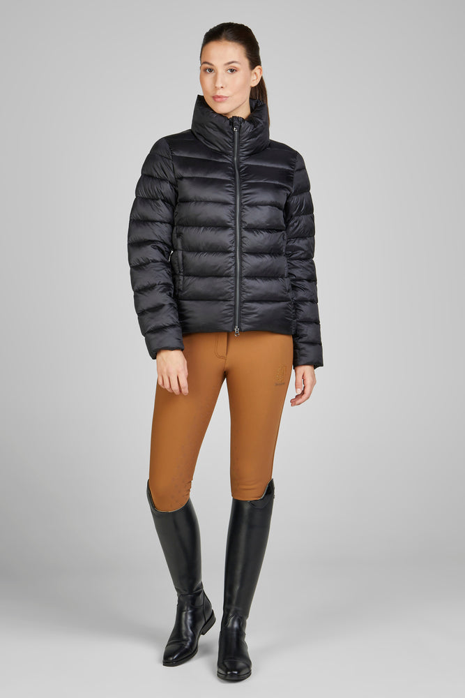 Eskadron Heritage gewatteerde jas dames Zwart